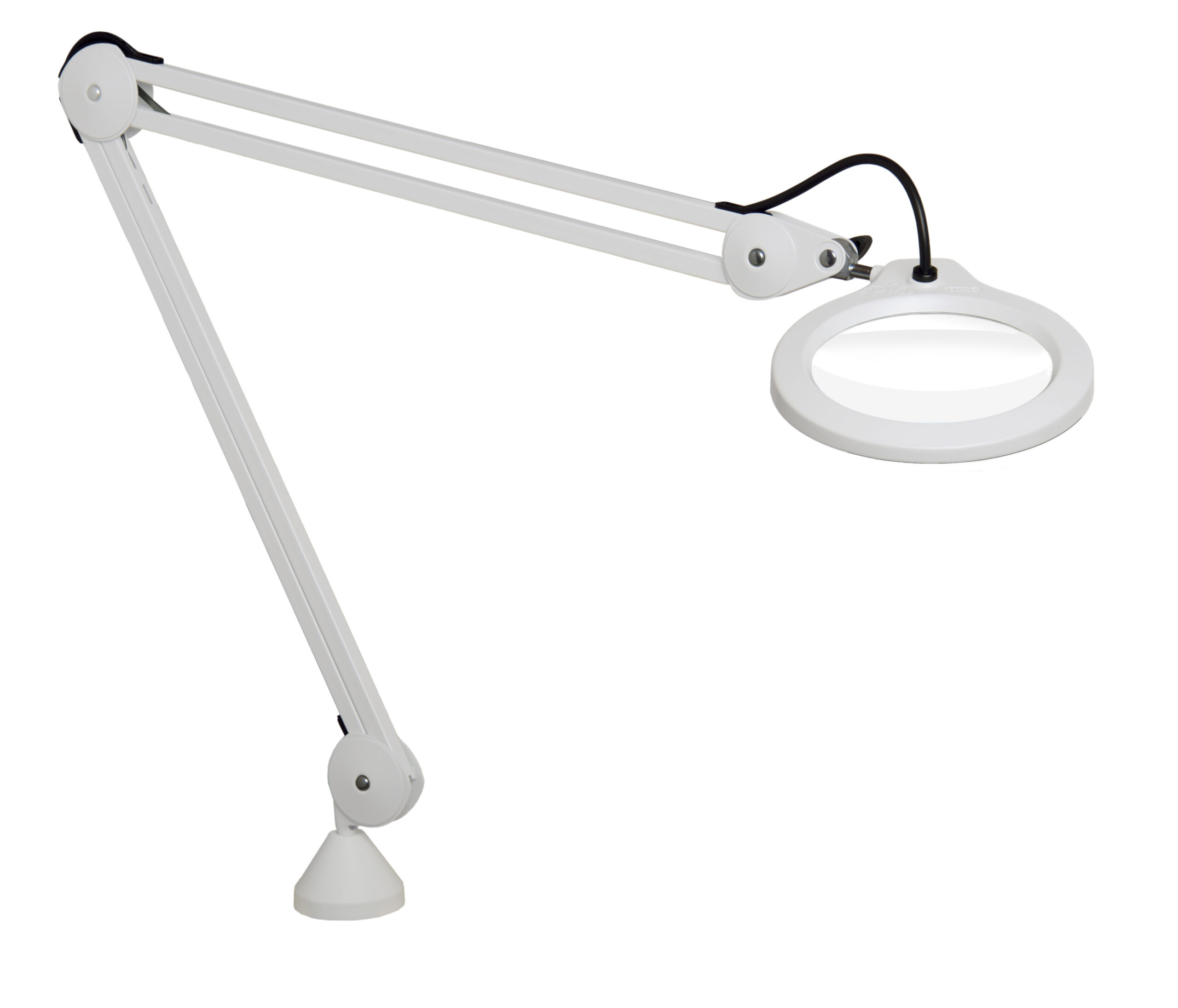 Lámpara lupa LED de pie Crux 3/8 dioptrías · Marycel